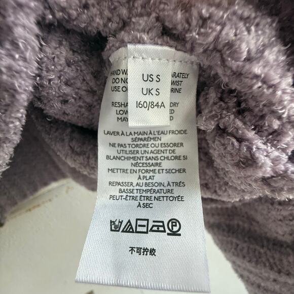 Urban Outfitters Cardigan Waffle Knit Colorblock Cropped Sweater Y2K Indie Small - Picture 5 of 7